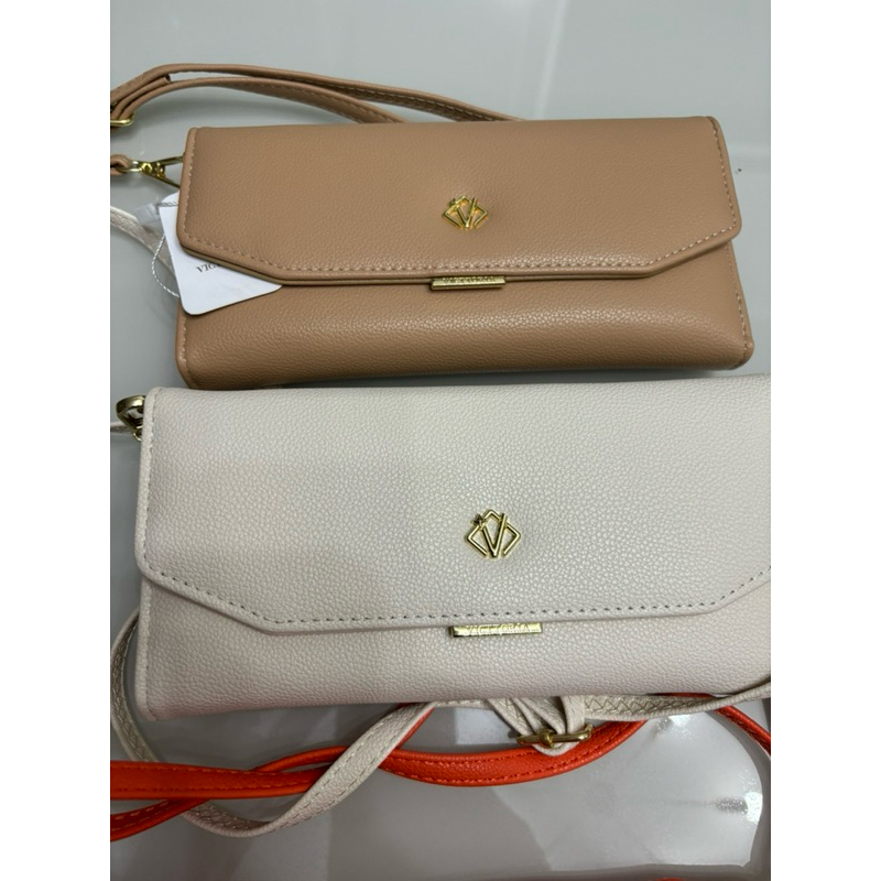 Carteira com alça estilo bolsa balada chique