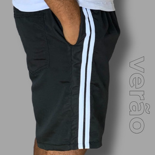 Short bermuda microfibra corrida, praia e passeio masculina adulto