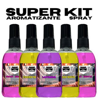 Kit Cheirinho Spray 100ml para Carro | Odorizador e Aromatizante | Perfume Automotivo | Carro Novo em Oferta na Shopee