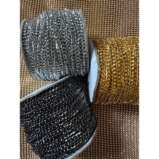 Corrente Grumet 5.5x4mm em ferro -1metro em Oferta na Shopee