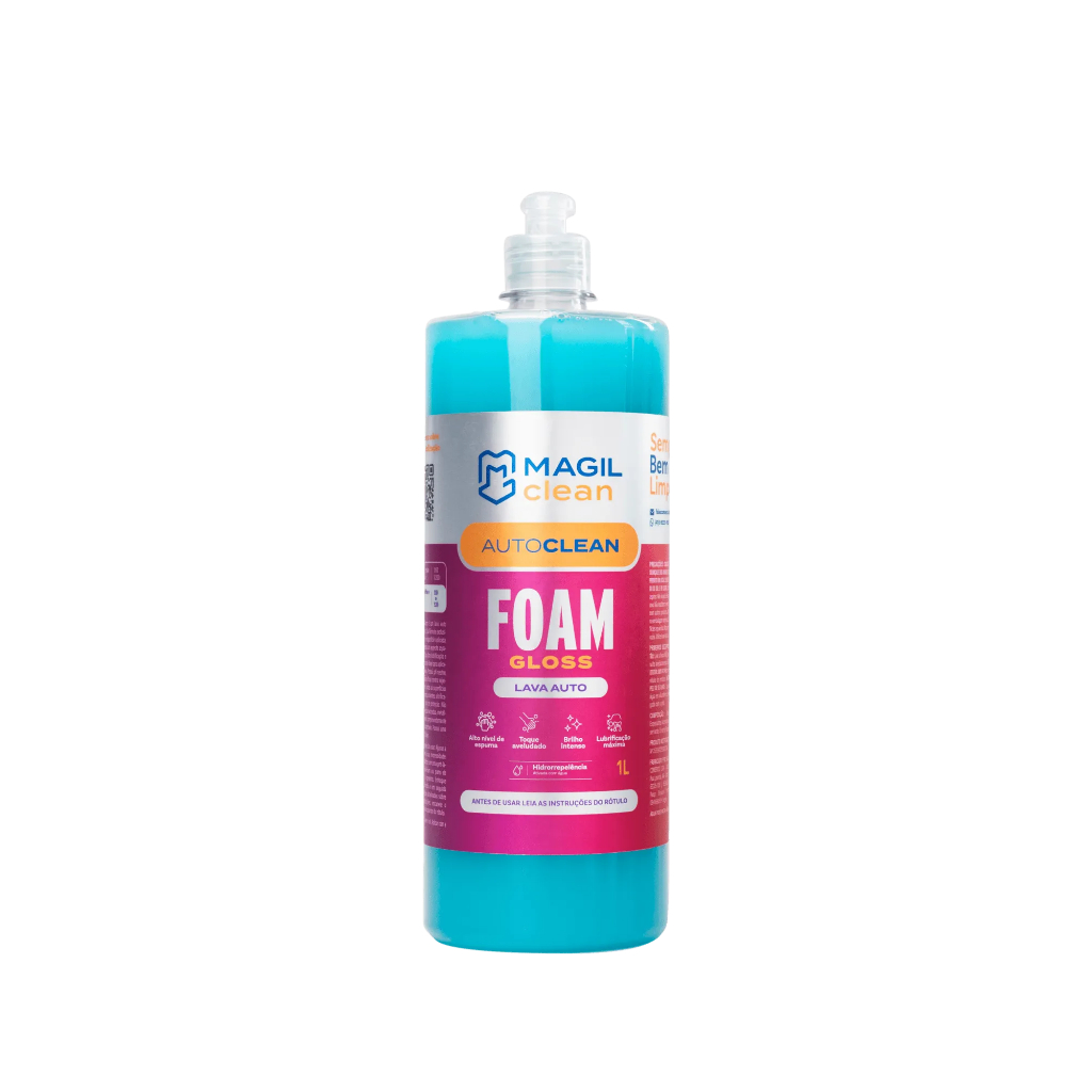 Foam Gloss Shampoo Auto Clean 1 Litro Magil Clean