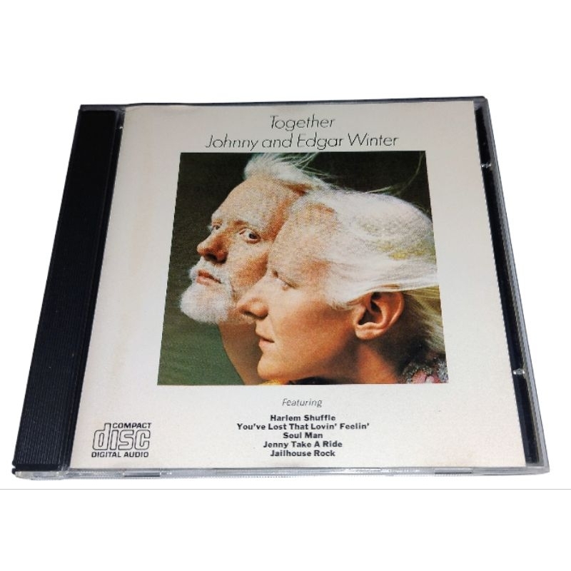 CD Johnny and Edgar Winter: Together - RARO