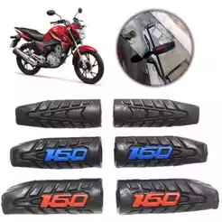 Borrachas do Estribo para Titan 160 Fan 160 Personalizadas Pedal Dianteiro