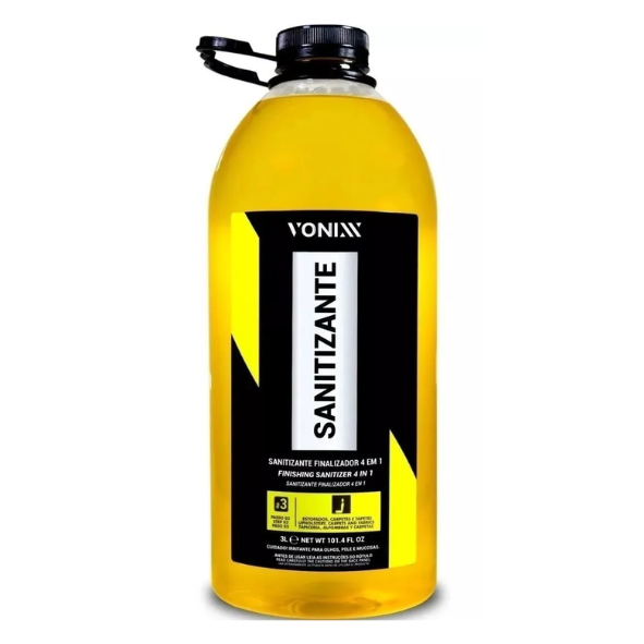 Sanitizante Finalizador 3L 4x1 Passo 3 Do Sistema Vsc Vonixx