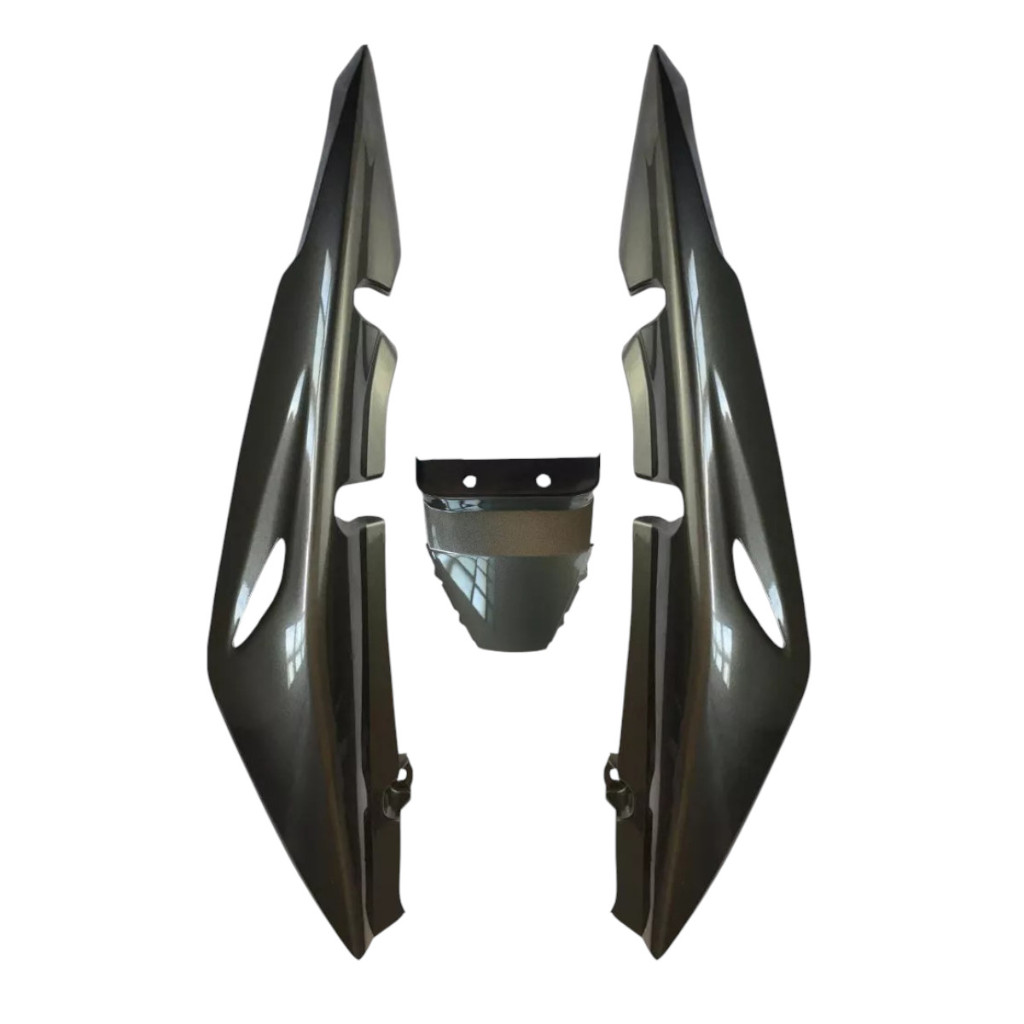Kit Rabeta Completa Titan 150 Sport Cinza 2008 Cg Plástico Paramotos