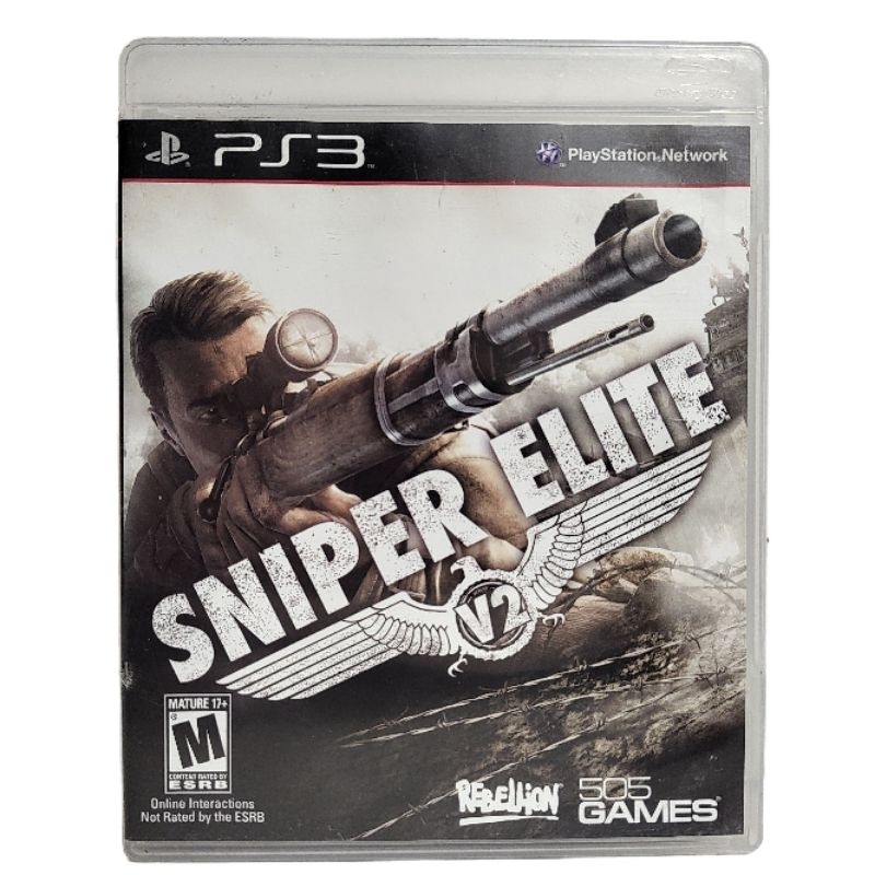 Sniper Elite V2 PS3 - Game Mídia Física - Jogo Seminovo