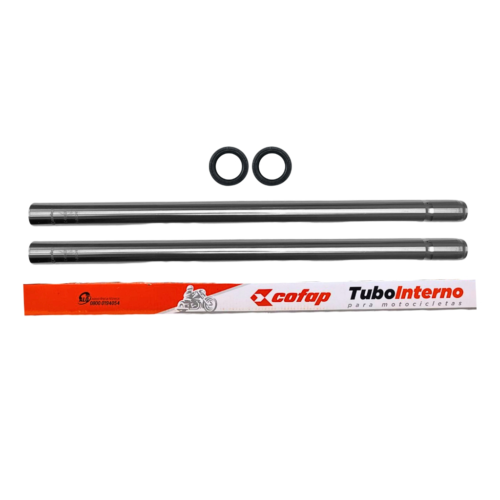 Par Tubo Interno Bengala Cilindro C/Retentor Fan Titan 150 2004 até 2015 Original Cofap em Oferta na Shopee