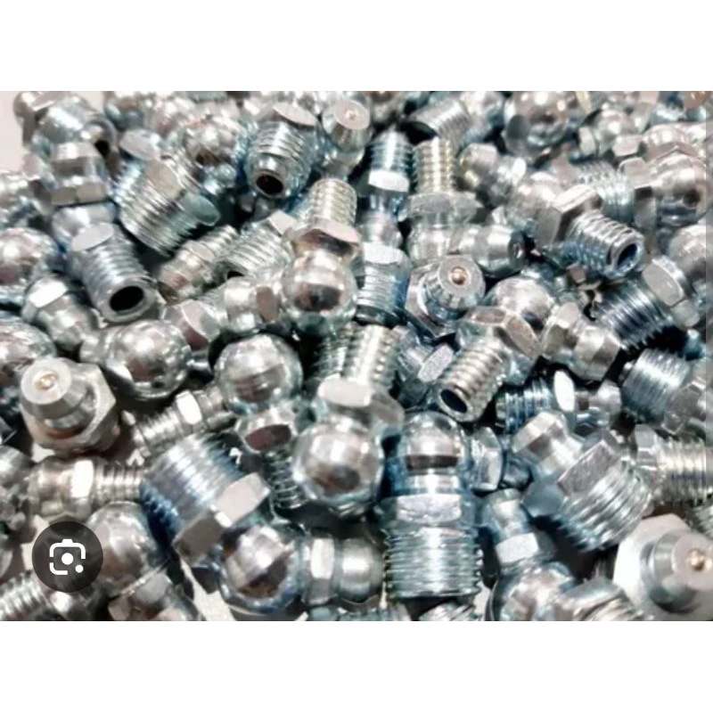 Kit Bico Engraxadeira 6 / 8 / 10mm Reta 45o. 90o. - 90 Unidades