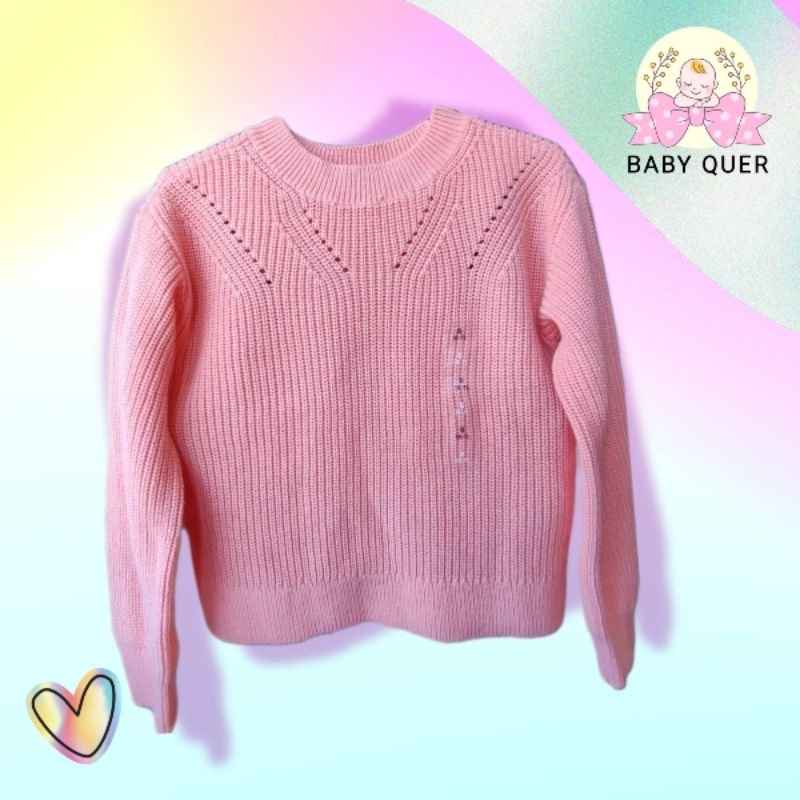 Blusa Tricô Infantil Menina Gap Kids