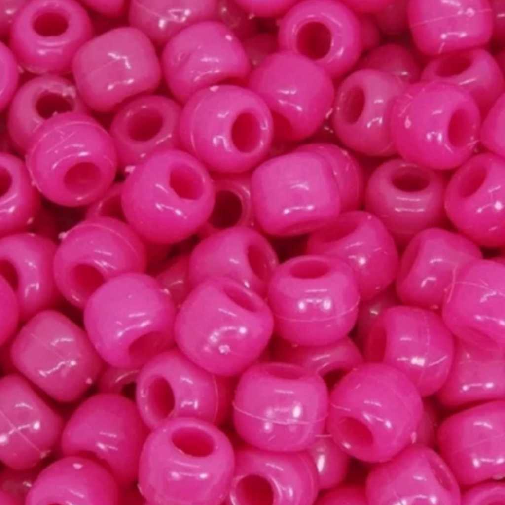 Miçanga Passante Terere - Rosa Pink - 10mm