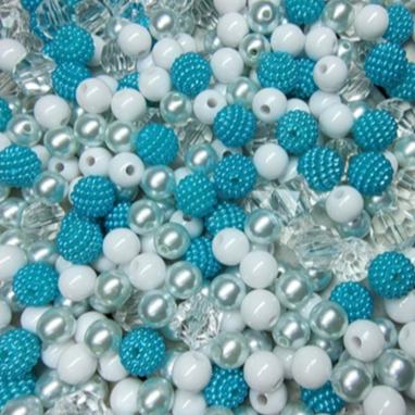 Blend Mix Pedraria Turquesa Premium Perola Miçanga Cristais brincos tiaras artesanato bijuterias em Oferta na Shopee