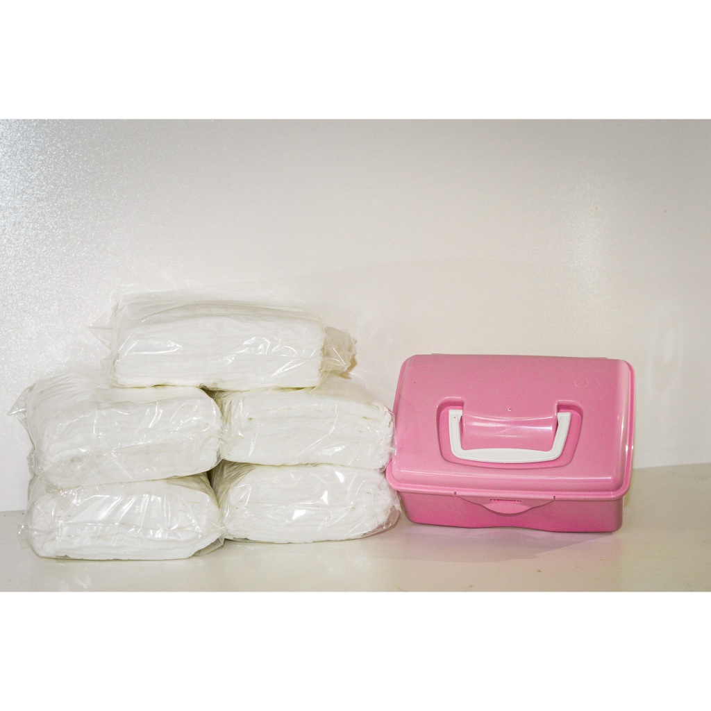 Toalha Umedecida 500 unidades + Maleta