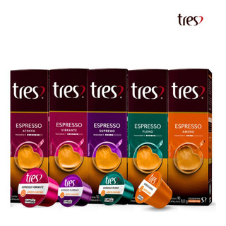 50 Cápsulas Café Tres Corações - Escolha Seu Kit Definido