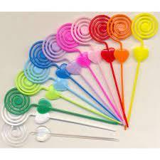 Kit 30unid. Haste  Espiral plástico porta recado- lembrancinha, Decoração, Montagens- cupckae