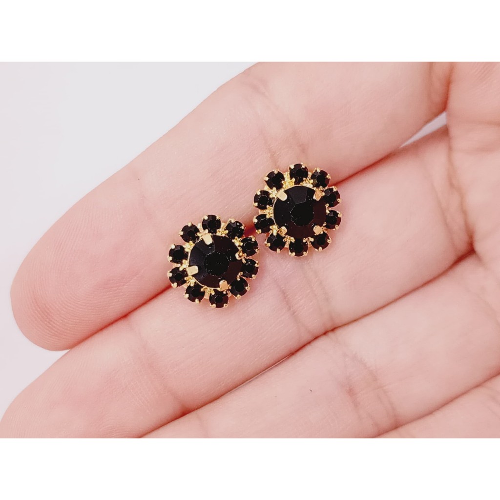 Argola com Pedras Pretas: Onde Comprar | BuscaProdutos