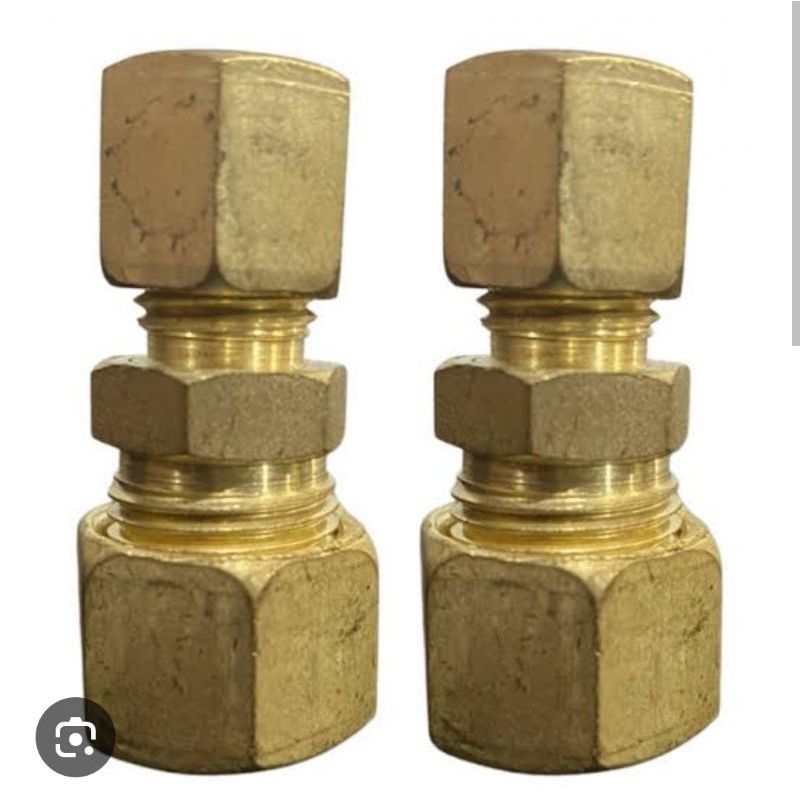 Kit União Emenda Tubo Freio 3/16 5mm Todos Carros Volks Fiat Ford GM Chevrolet Renault Peugeot Kia Nissan Chery Geral