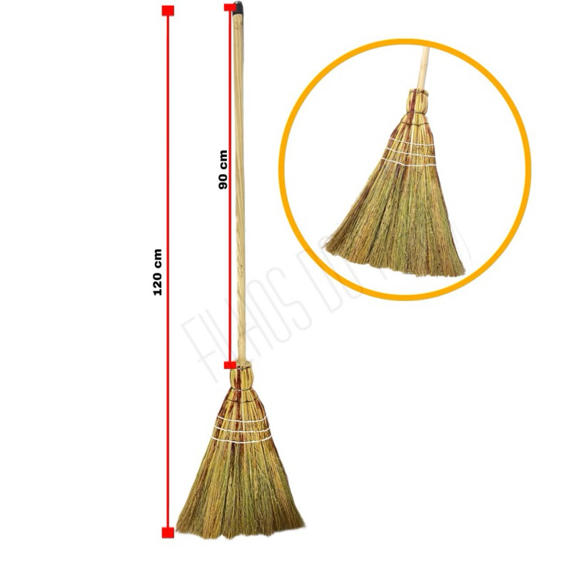 vassoura caipira bruxa  direto da fábrica