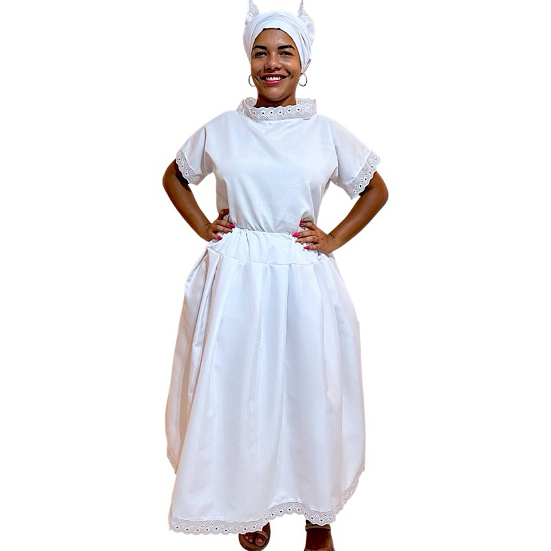 Camisu feminino umbanda e candomblé em Oxford cód 013
