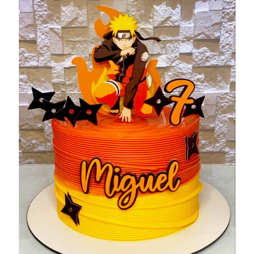Naruto Topper de Bolo - Comprar com Melhor Preço em Padaria