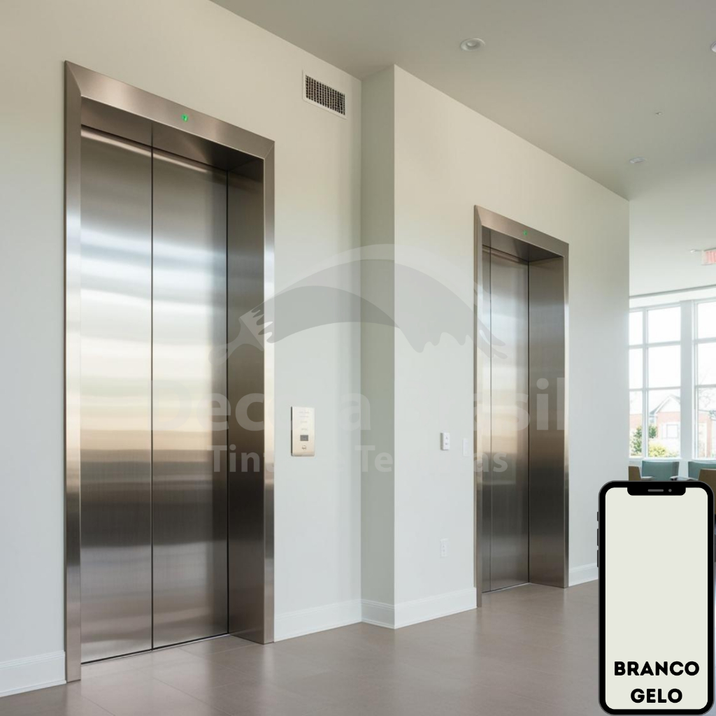 Tinta Látex Branco Gelo Premium – Gesso, Madeira, Concreto, Drywall - Alto rendimento