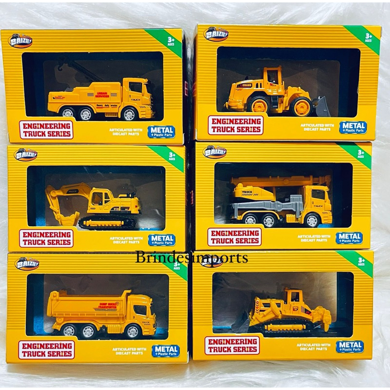 Tratores Construção Huina Carrinho Metal Diecast toy