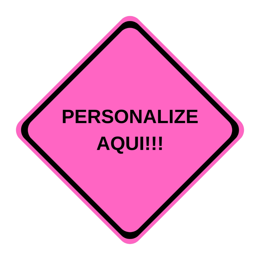 Placa Decorativa "Personalizada" Ecológica