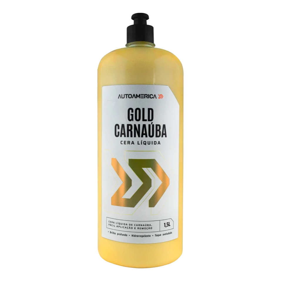 Cera De Carnaúba Liquida Gold 1,5l Autoamerica