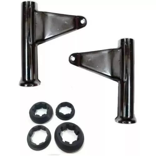 Kit Suporte Do Farol Cg Today 99 Preto Coxim Suporte Farol