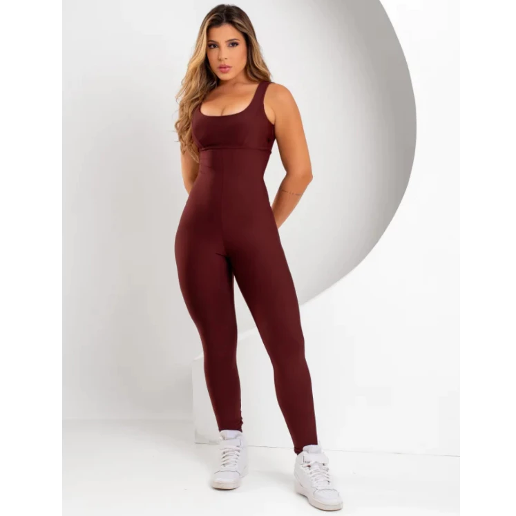 Macacão Longo Legg Fitness Academia Fitness (BOJO REMOVÍVEL) EXCELENTE QUALIDADE — imagem 1