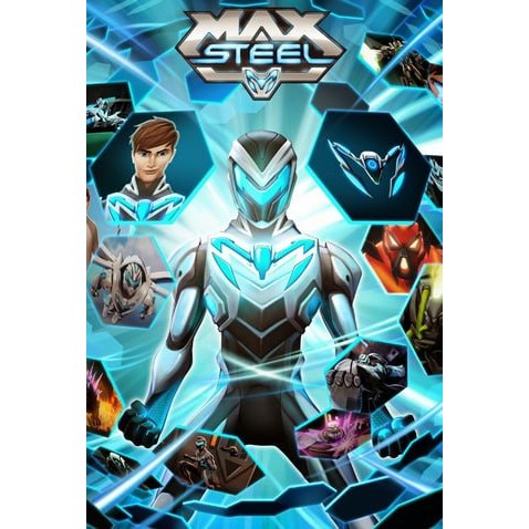 Box Dvd desenho Max Steel Reboot dublado