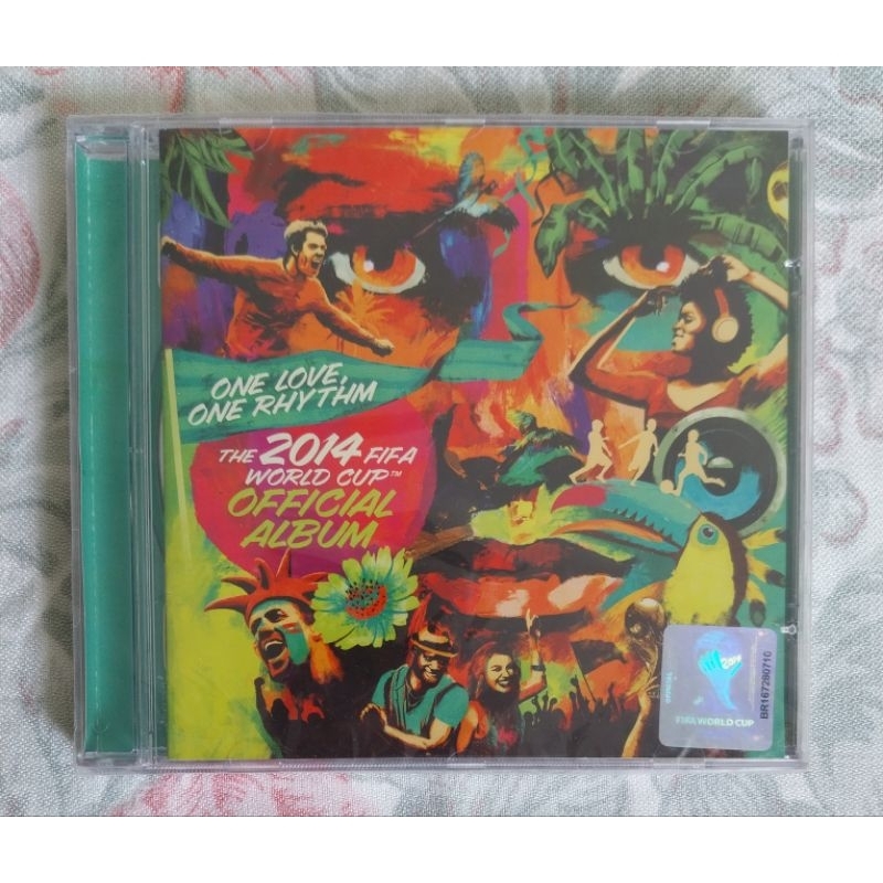 CD ONE LOVE ONE RHYTHM - COPA 2014 - JENNIFER LOPEZ, CLAUDIA LEITTE - LACRADO