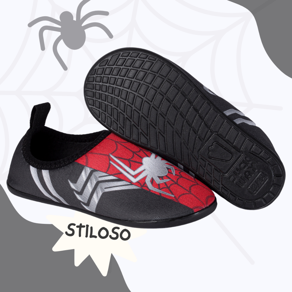Sapatilha Infantil Menino Aranha Aquática Antiderrapante Piscina Volta as Aulas Promoção - 17 ao 32 em Oferta na Shopee