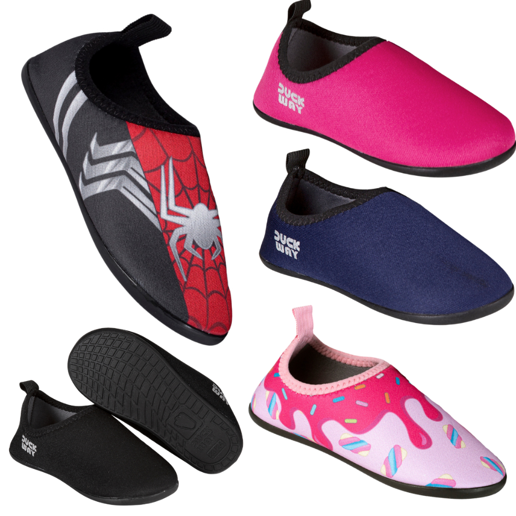 Sapatilha Infantil Menino e Menina Antiderrapante Aquática Piscina Várias Cores Promoção - 17 ao 32 em Oferta na Shopee