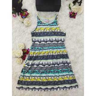Vestido Infantil Feminino Modelo Regata, Estampado, Tam: 10, Marca: Bethy.bethy