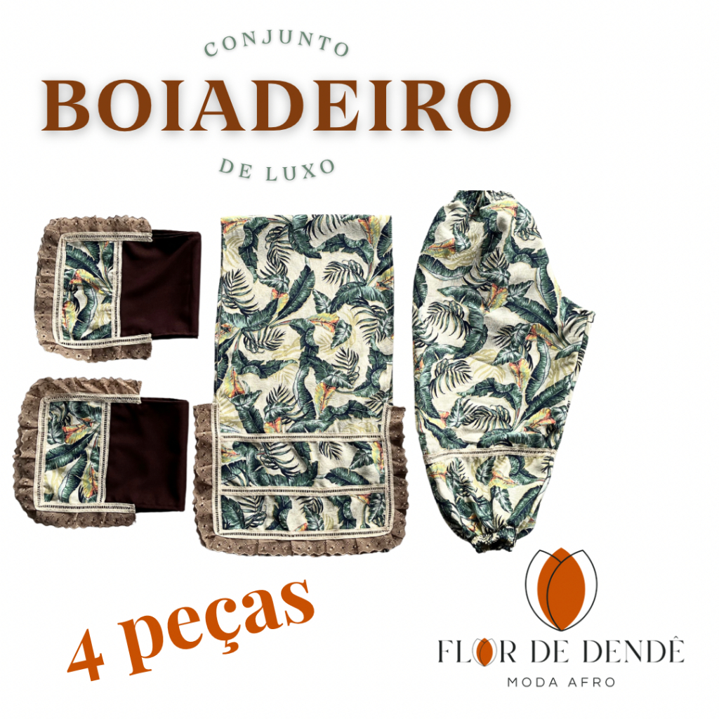 KIT CABOCLO BOIADEIRO FOLHAGENS OXÓSSI TECIDO RESISTENTE PARA ENTIDADE UMBANDA CANDOMBLÉ