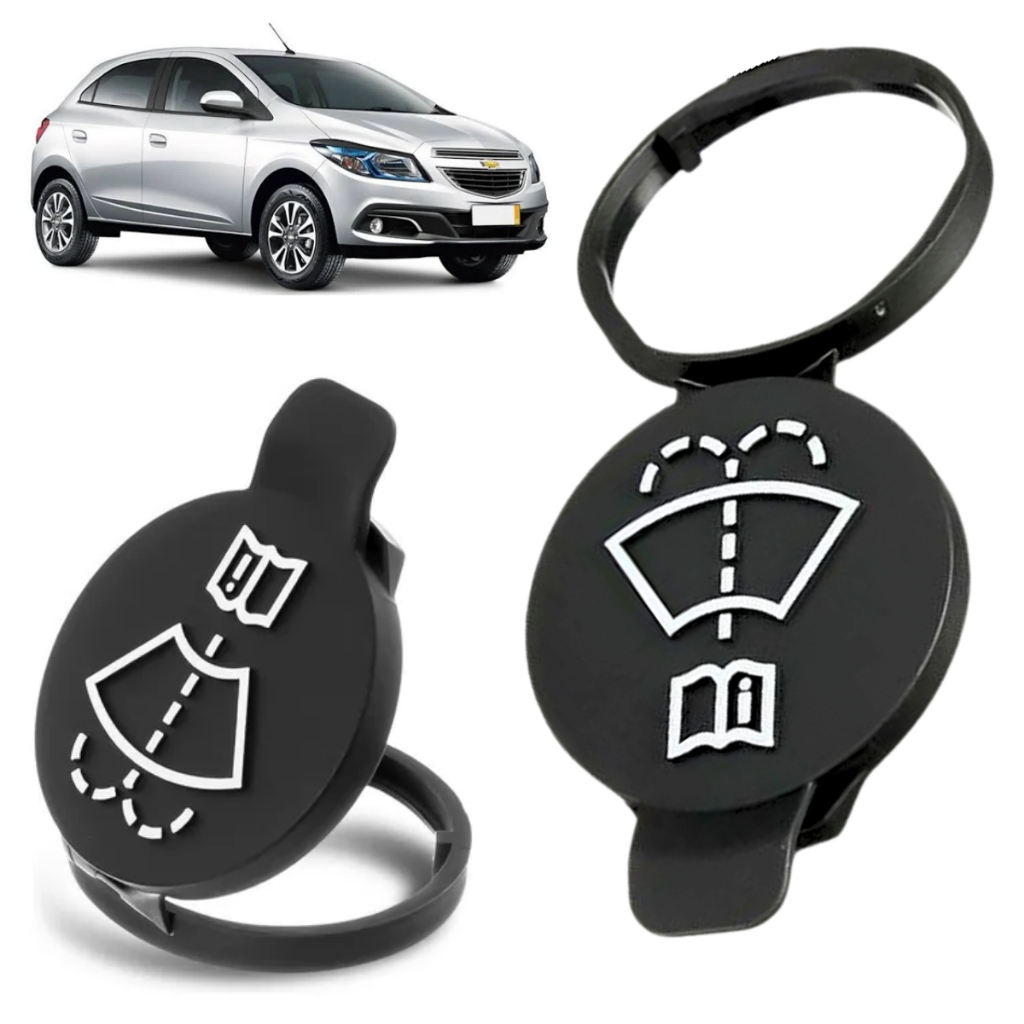 Tampa do Reservatorio de Agua Limpador Parabrisa Onix Spin Cobalt Prisma Tracker Joy - GM Chevrolet