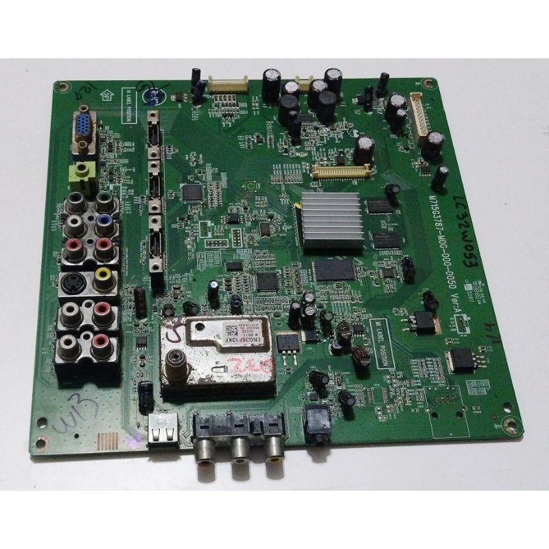 placa principal tv AOC lc32w053 / 715g3787-m0g-000-0050 ver:a