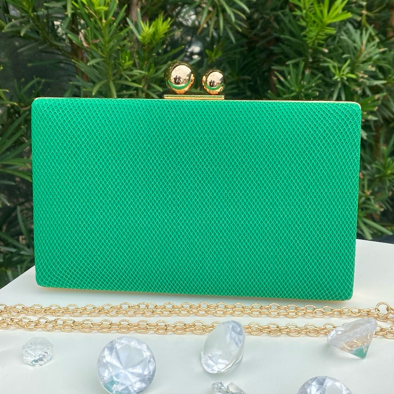 Bolsa Clutch Verde