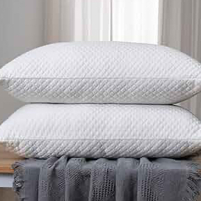 Kit 2 Queima de Estoque Travesseiro Estilo Nasa Alto Macio Bonito Suporte Firme 70x050x18cm