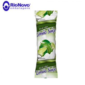 Saquinho Picolé Limão Suiço Bopp 250g Rio Novo