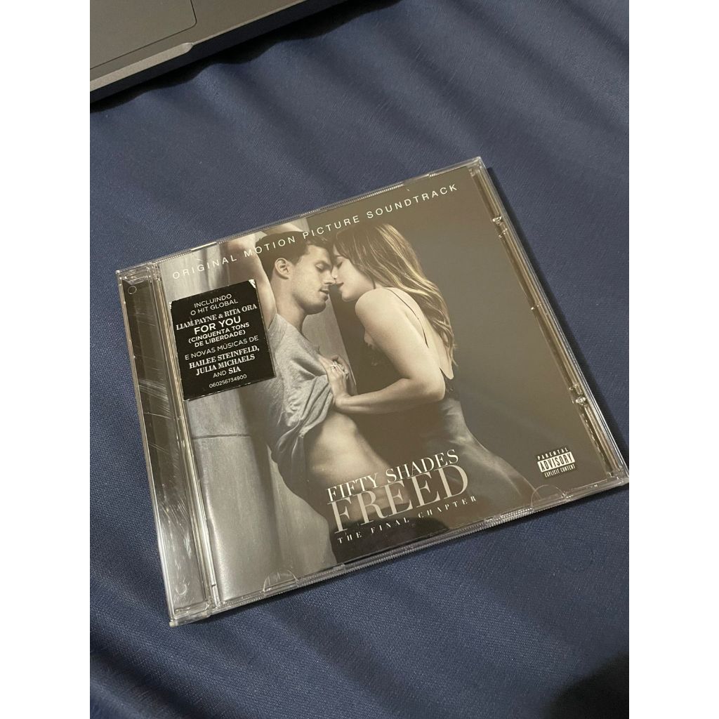 CD Fifty Shades Freed, Cinquenta Tons de Liberdade | Rita Ora, Liam Payne, Hailee Steinfeld, 50 Tons de Cinza