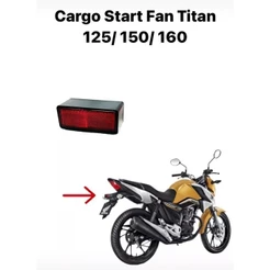 Lanterna Traseira Placa Refletor Titan Fan Start Cargo125-150 160 Olho Gato 2014< Paramoto
