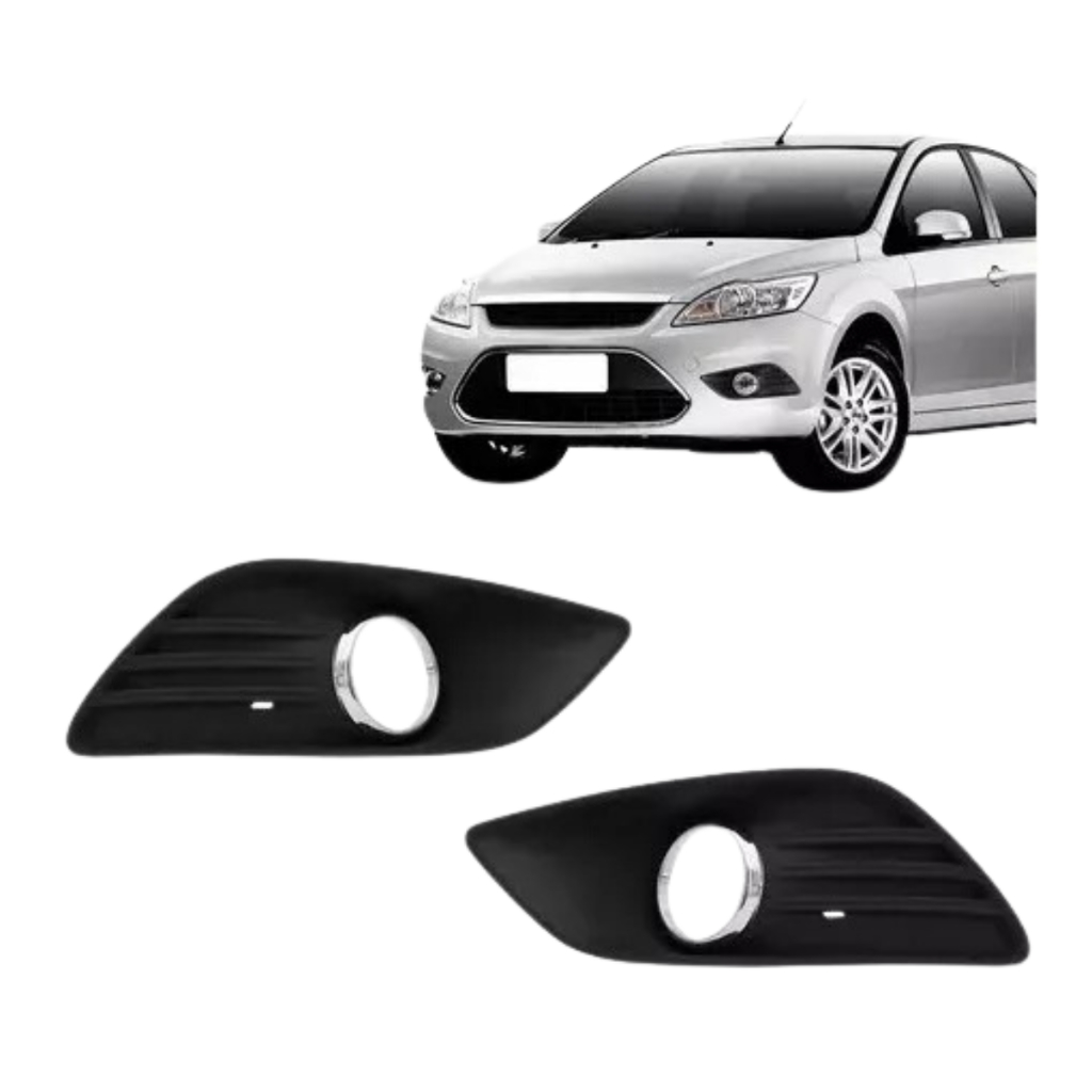 Par Moldura Farol De Milha Focus 2009 2010 2011 2012 2013 em Oferta na Shopee