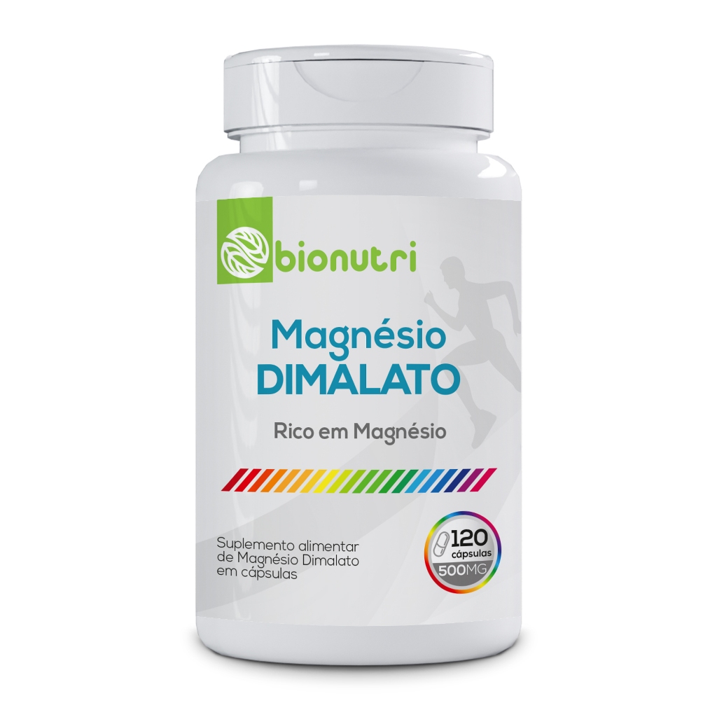 Magnésio Dimalato 500mg (120 cápsulas) - Bionutri em Oferta na Shopee