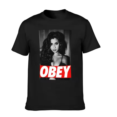 Camiseta Camisa Blusa Algodão Unissex LAUREN JAUREGUI Obey