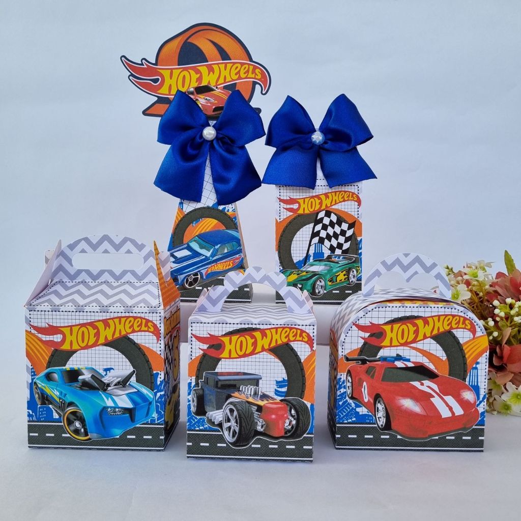 Kit Lembrancinha Hot Wheels/Aniversário Carrinho Hot Wheels/Personalizados Hot Wheels Carrinhos