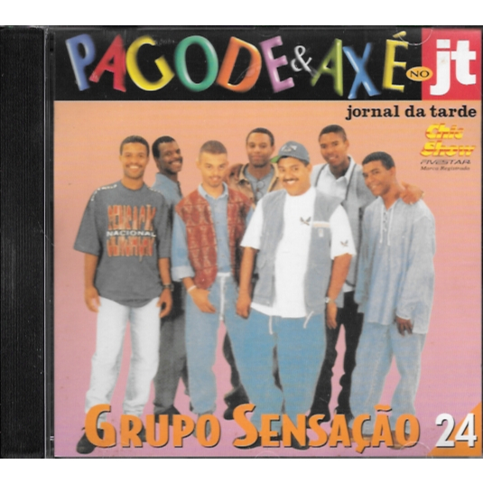 CD: Grupo Sensação — Pagode & Axé no JT (Jornal da Tarde) samba