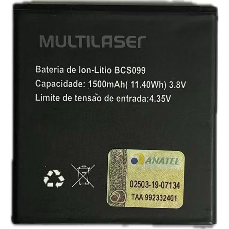 Bat Bcs099 para Multilaser E Lite P9099 +garantia em Oferta na Shopee