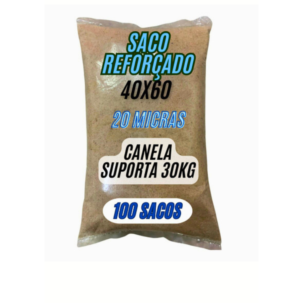 100 Sacos Areia Pedra 30kg 100 Unidades Reforçados 40x60 Construção em Oferta na Shopee