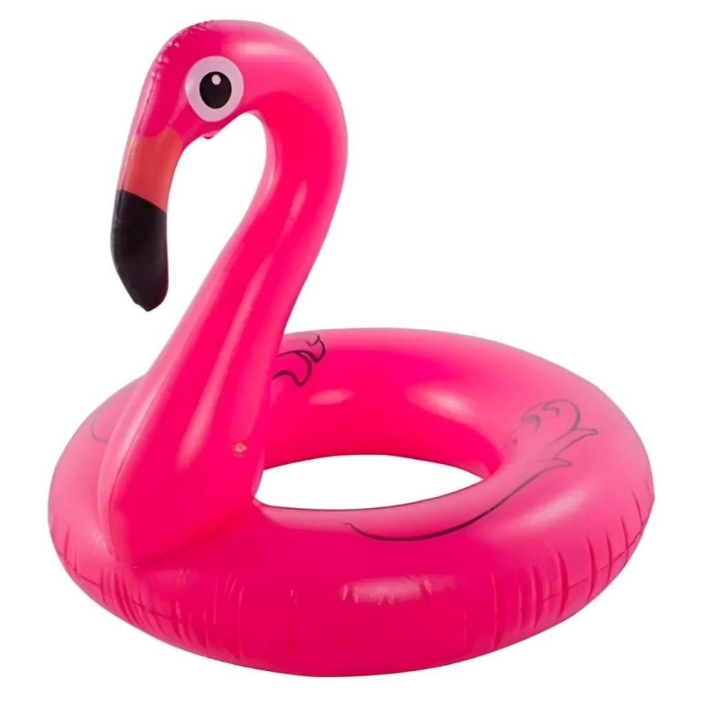 Boia Flamingo 90cm com glitter
